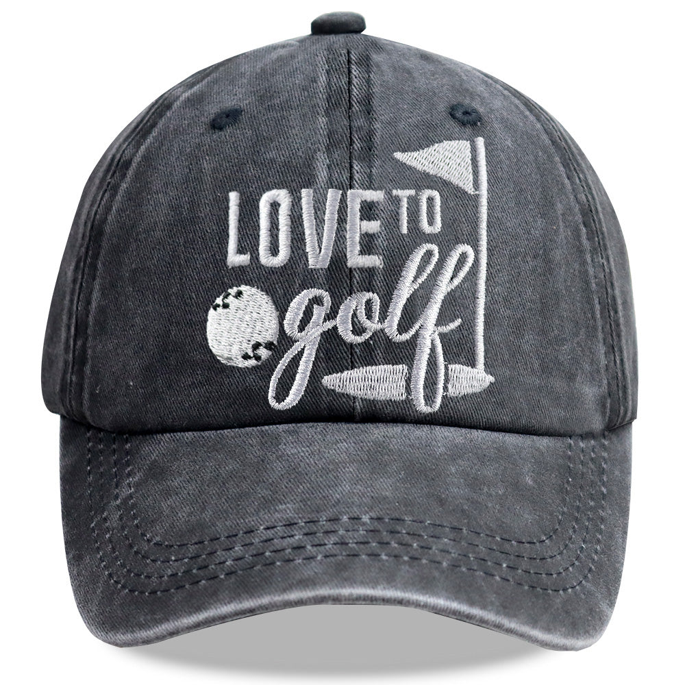 Golf Baseball Caps – Adjustable Embroidered Cotton Hats FitiqueFit