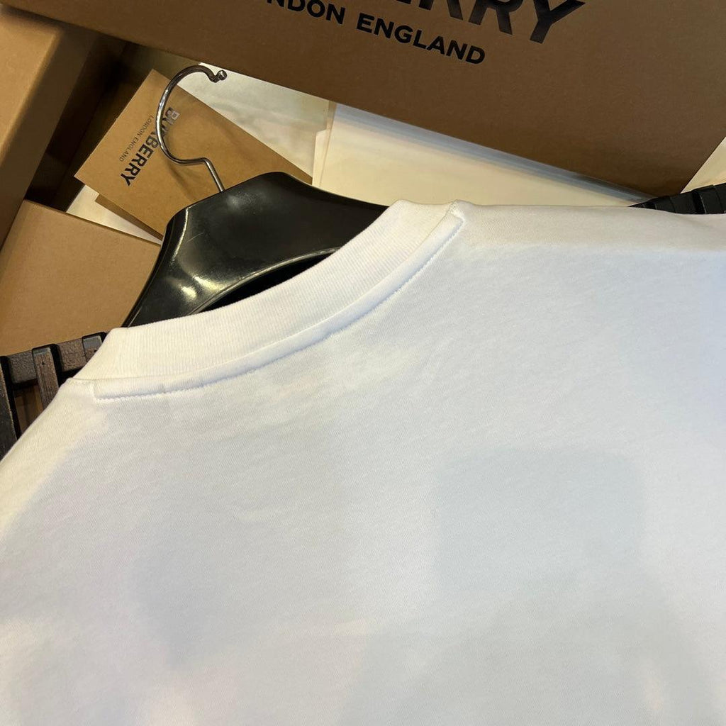 Burberry T-Shirt Without Collar 'White' Banlieue91