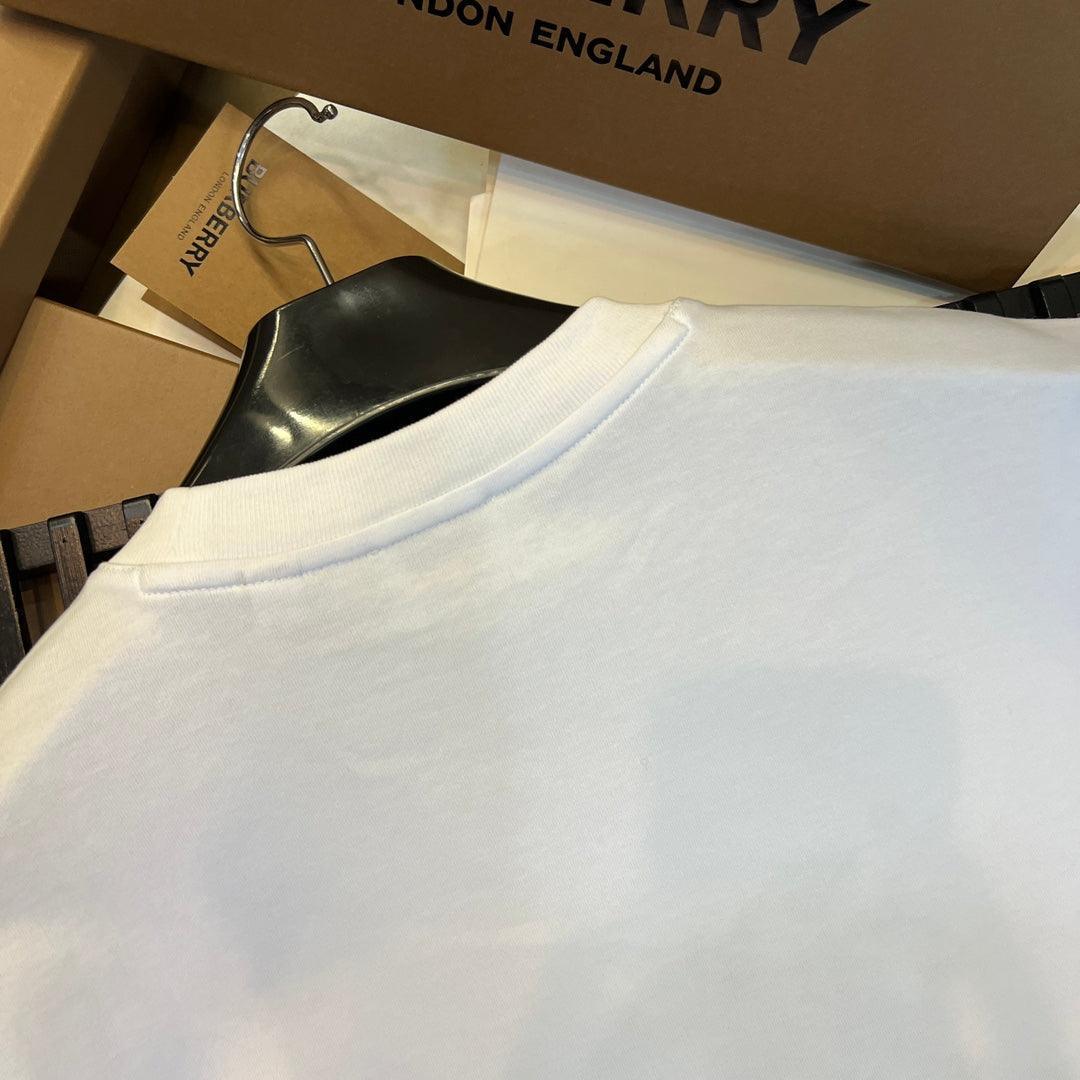 Burberry T-Shirt Without Collar 'White' Banlieue91