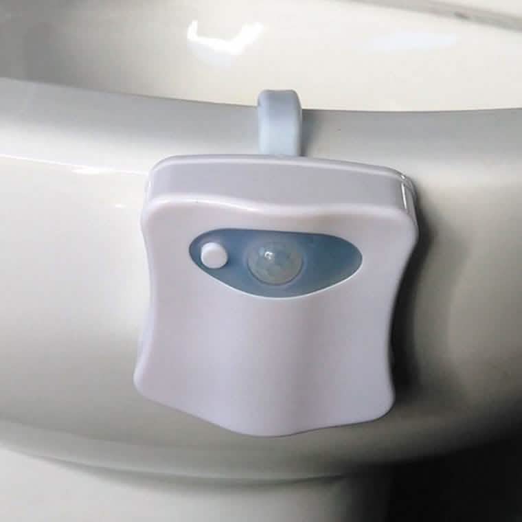 8-Color LED Sensor Motion-Activated Bathroom Toilet Light DailySale
