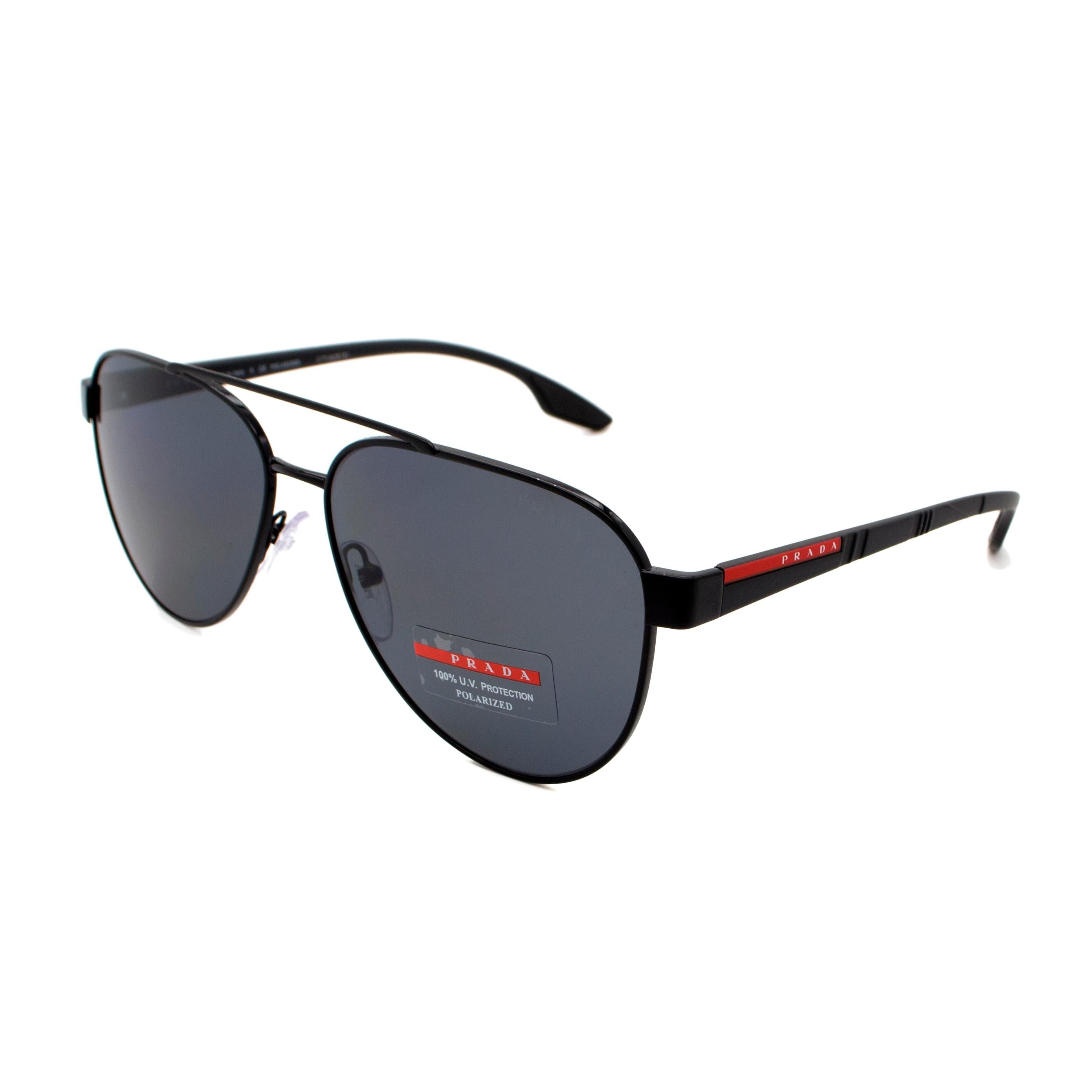 Prada Sport Sunglasses PS54TS-1AB5Z1-58-14-145 Polarized FrameVault