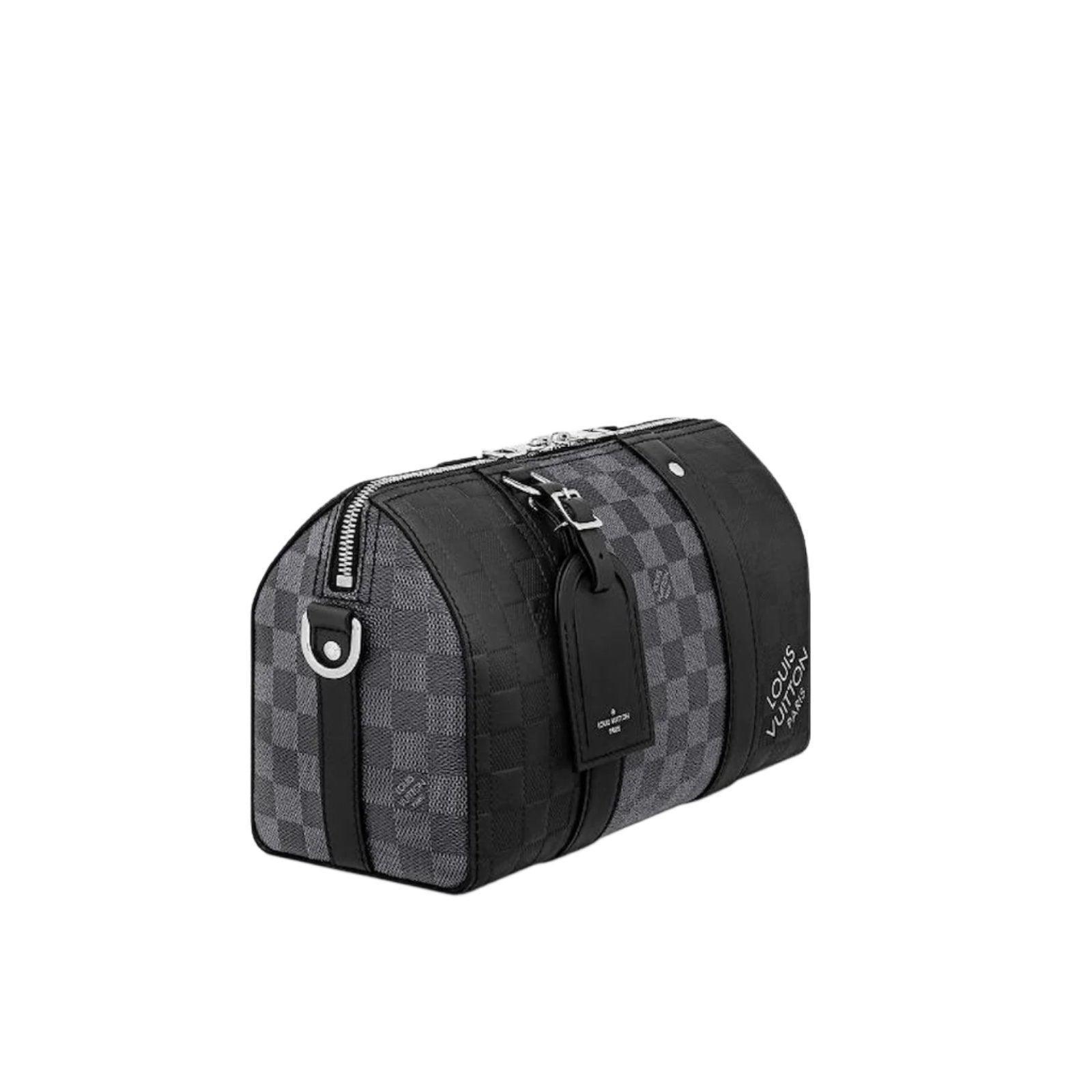 Louis Vuitton LV Keepall City Damier Black Banlieue91
