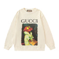 GUCCI Beige Cotton Jersey Sweatshirt New & Authentic Banlieue91