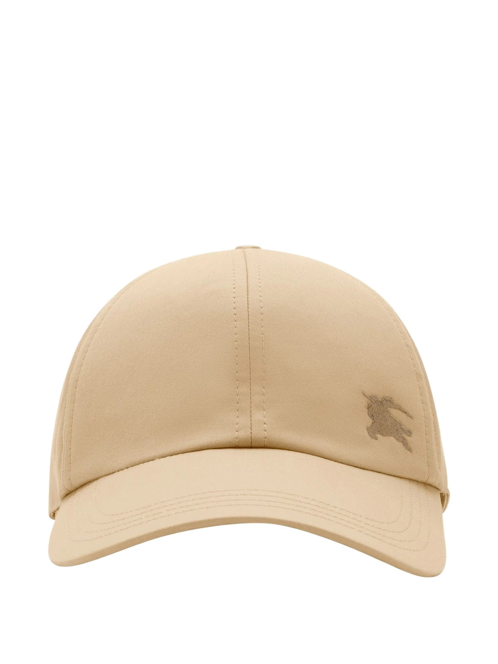 BURBERRY Gabardine Baseball Cap with Embroidered Design - Adjustable Fit