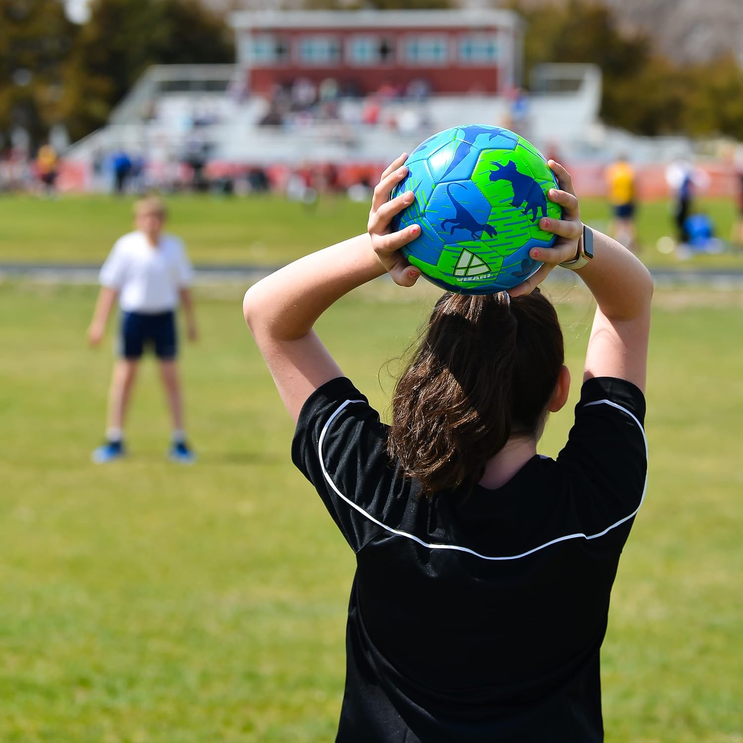 Vizari Dino Soccer Ball – Green/Blue Vizari Sports