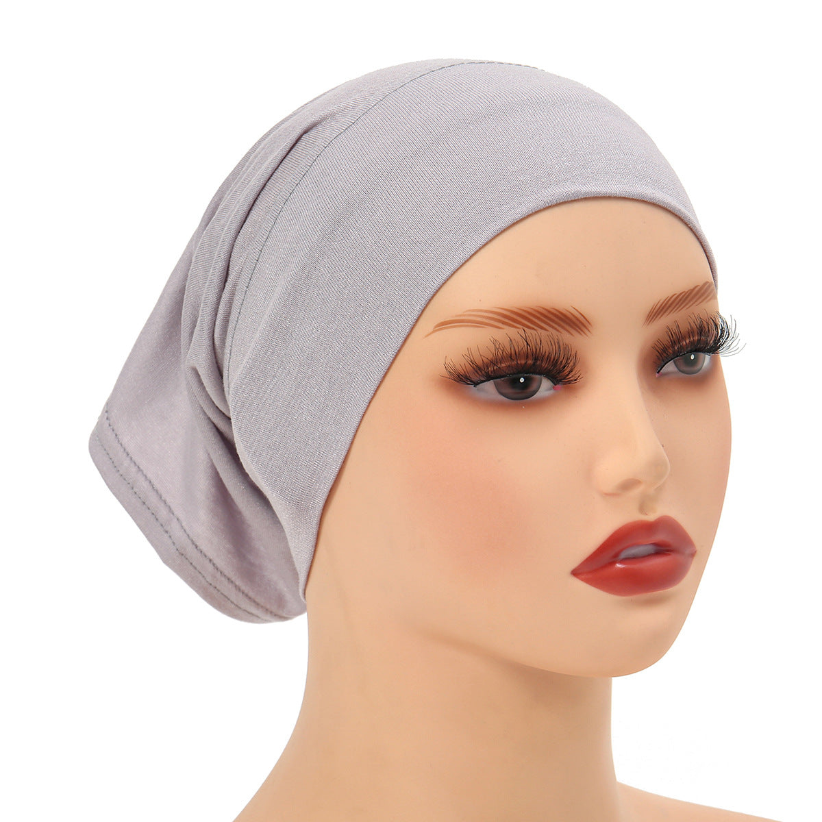 High-Quality Solid Color Silk-Cotton Lining Cap Women's Fashion Simple Versatile Wide-Brimmed Hat V.I.P Digital Presence