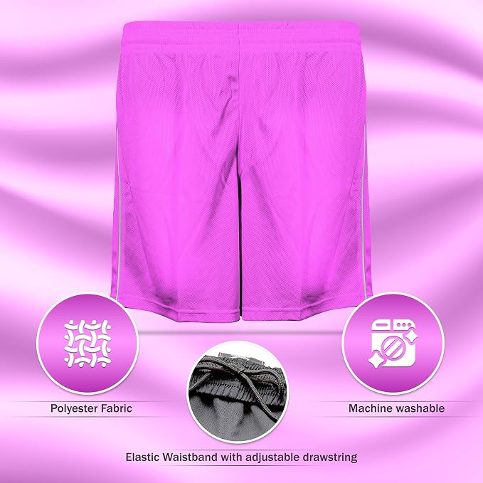 Vizari Dynamo Pink Soccer Shorts Vizari Sports