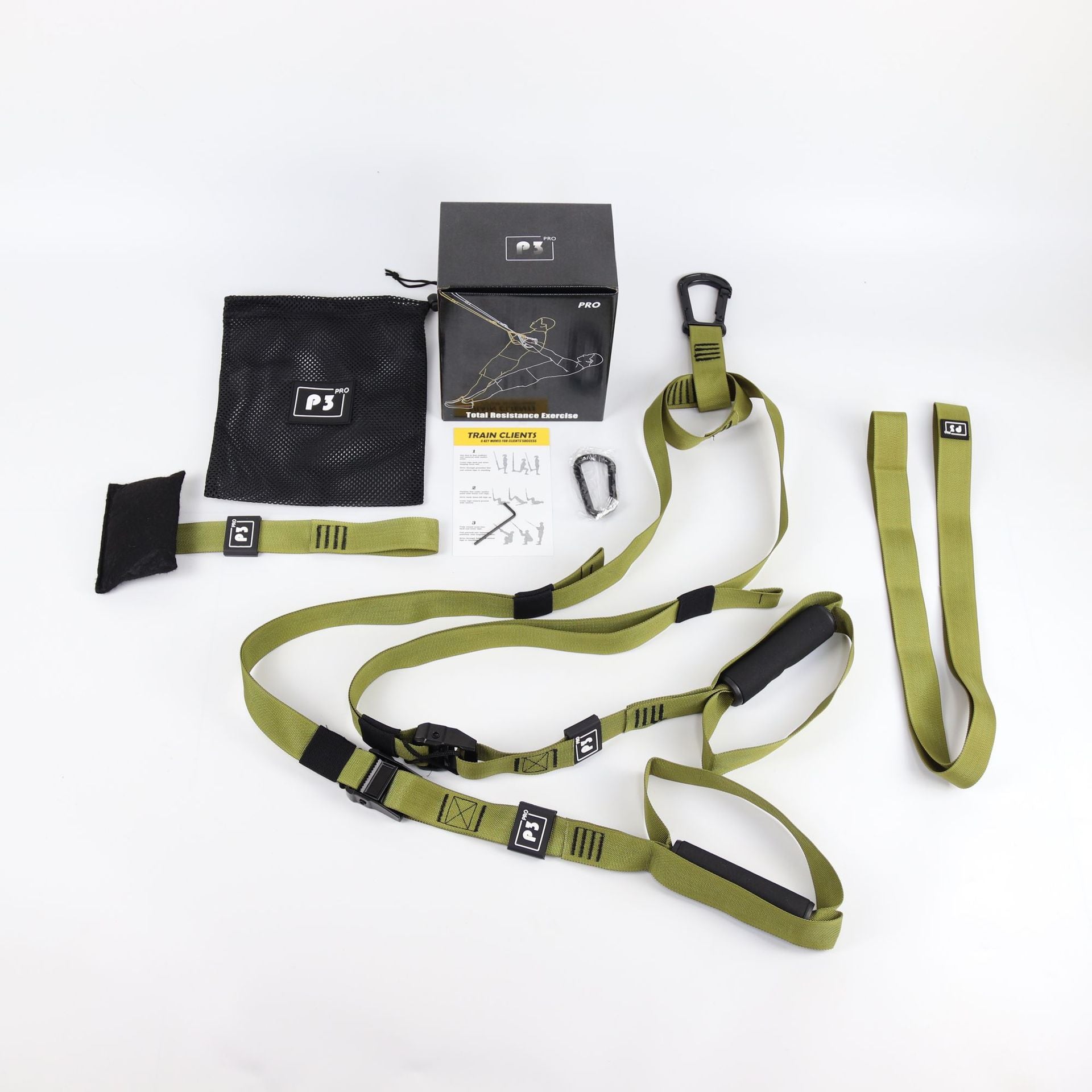 Suspension Training Strap - Adjustable, Wall Mount, Professional (TRX-style) V.I.P Digital Presence