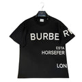 Burberry Black T-Shirt Without Collar Banlieue91