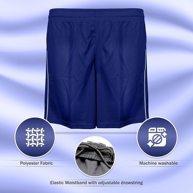 Vizari Dynamo Soccer Shorts – Navy Vizari Sports