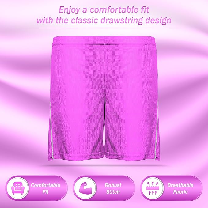Vizari Dynamo Pink Soccer Shorts Vizari Sports