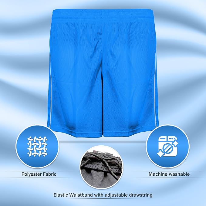 Vizari Dynamo Soccer Shorts - Royal Blue Vizari Sports
