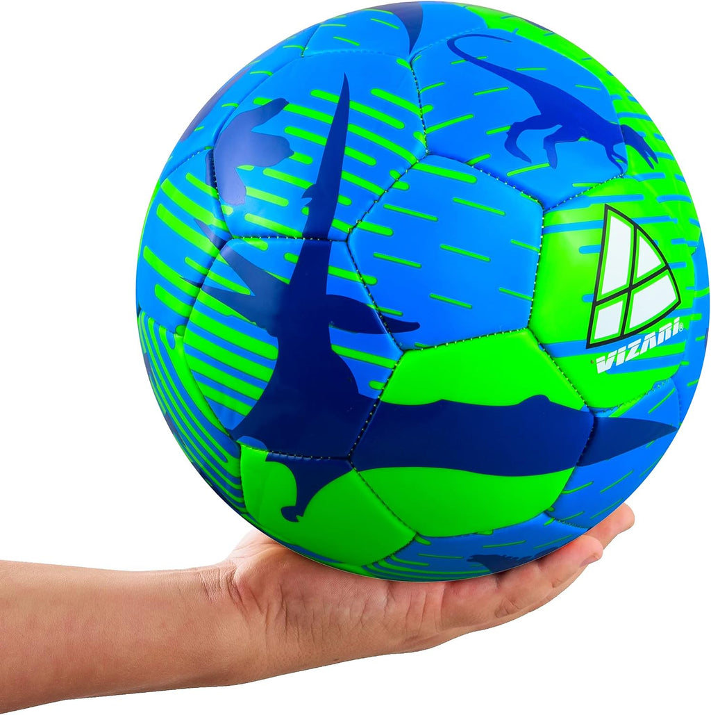 Vizari Dino Soccer Ball – Green/Blue Vizari Sports