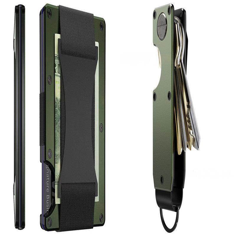Carbon Fiber Wallet - RFID Blocking Metal Card Holder SmartPursue™