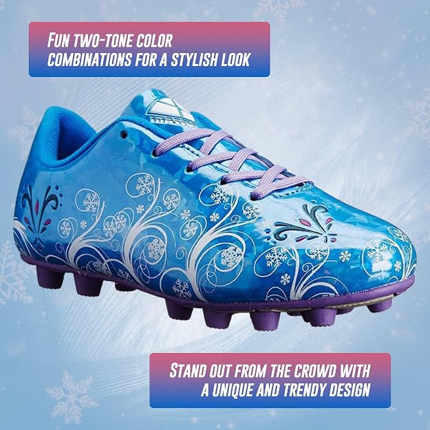 Vizari Frost Youth Firm Ground Soccer Shoes - Blue/Purple Vizari Sports
