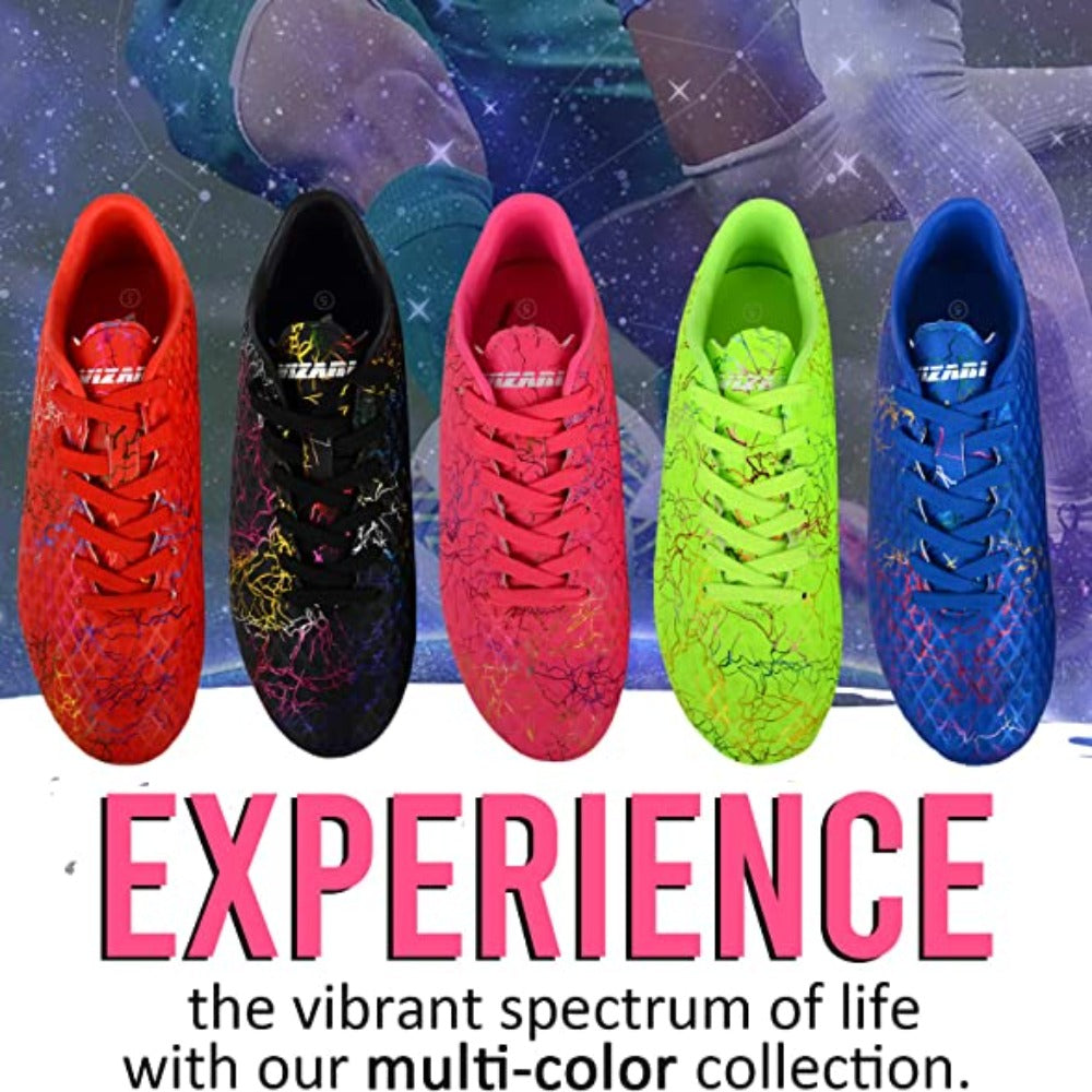 Vizari Zodiac JR Kids Firm Ground (FG) Soccer Cleats – Blue, Youth Sizes 8C–6Y Under $30
