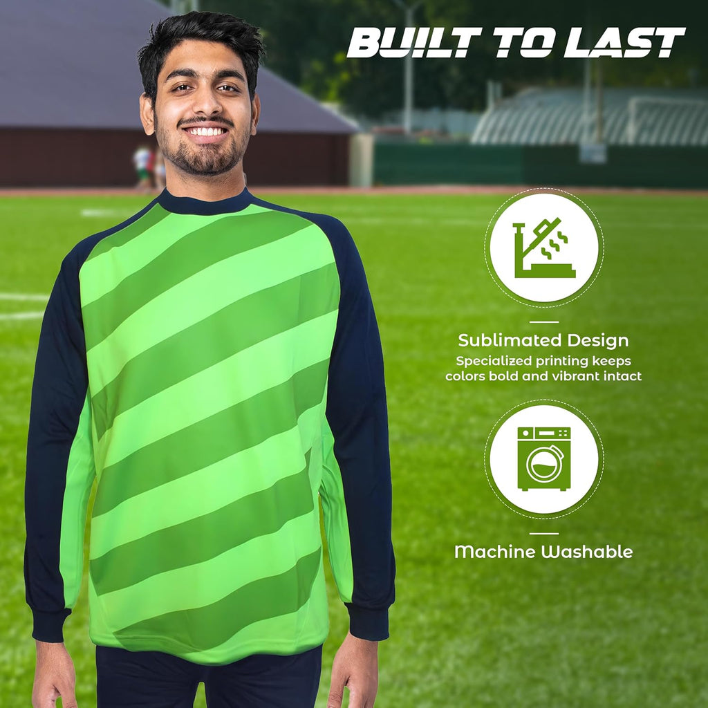 Vizari Padova Goalkeeping Jersey – Green/Navy Vizari Sports