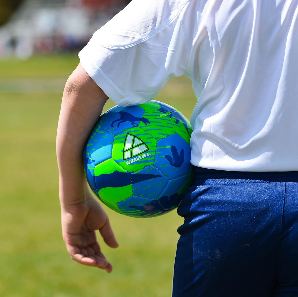 Vizari Dino Soccer Ball – Green/Blue Vizari Sports