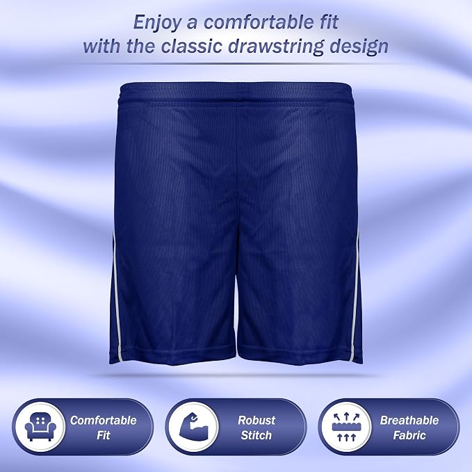 Vizari Dynamo Soccer Shorts – Navy Vizari Sports