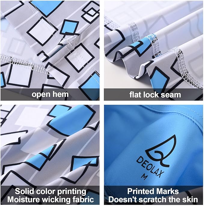 DEOLAX Mens Polo Shirts Fashion Print Mens Golf Shirt Dry Fit Mens Golf Polo Short Sleeve Quick Dry Funny Golf Shirt for Men IronWave Fitness