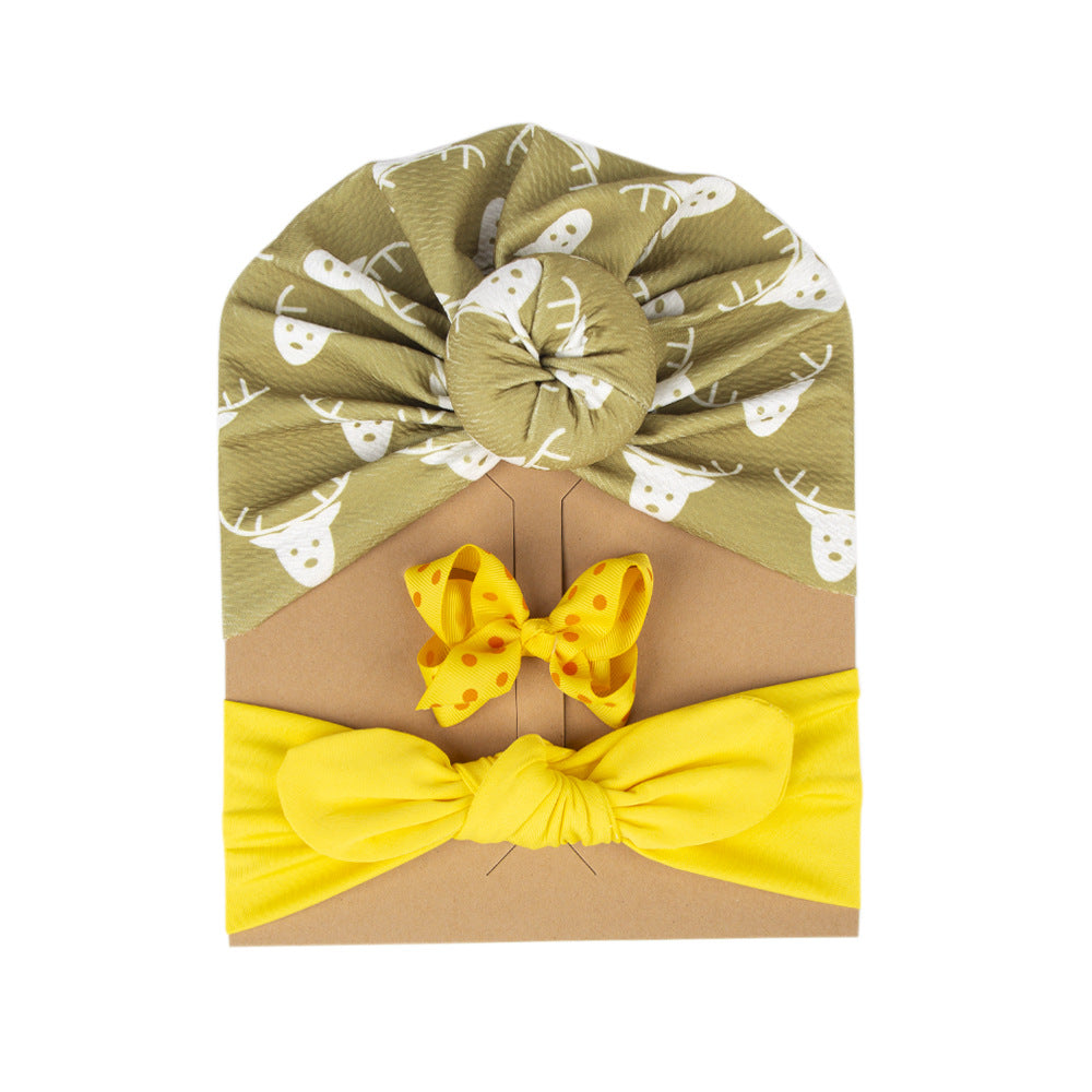 Cross-border Christmas Children's Hat Paper Card Set FLIPSTYLEZLLC