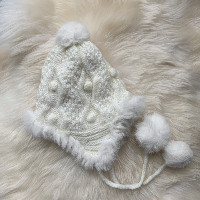Women’s Fashion Winter Wool Hat – Warm Classic Cold-Weather Beanie FitiqueFit