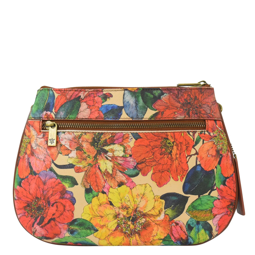 Heritage Leather Multi-Compartment Crossbody - 8280