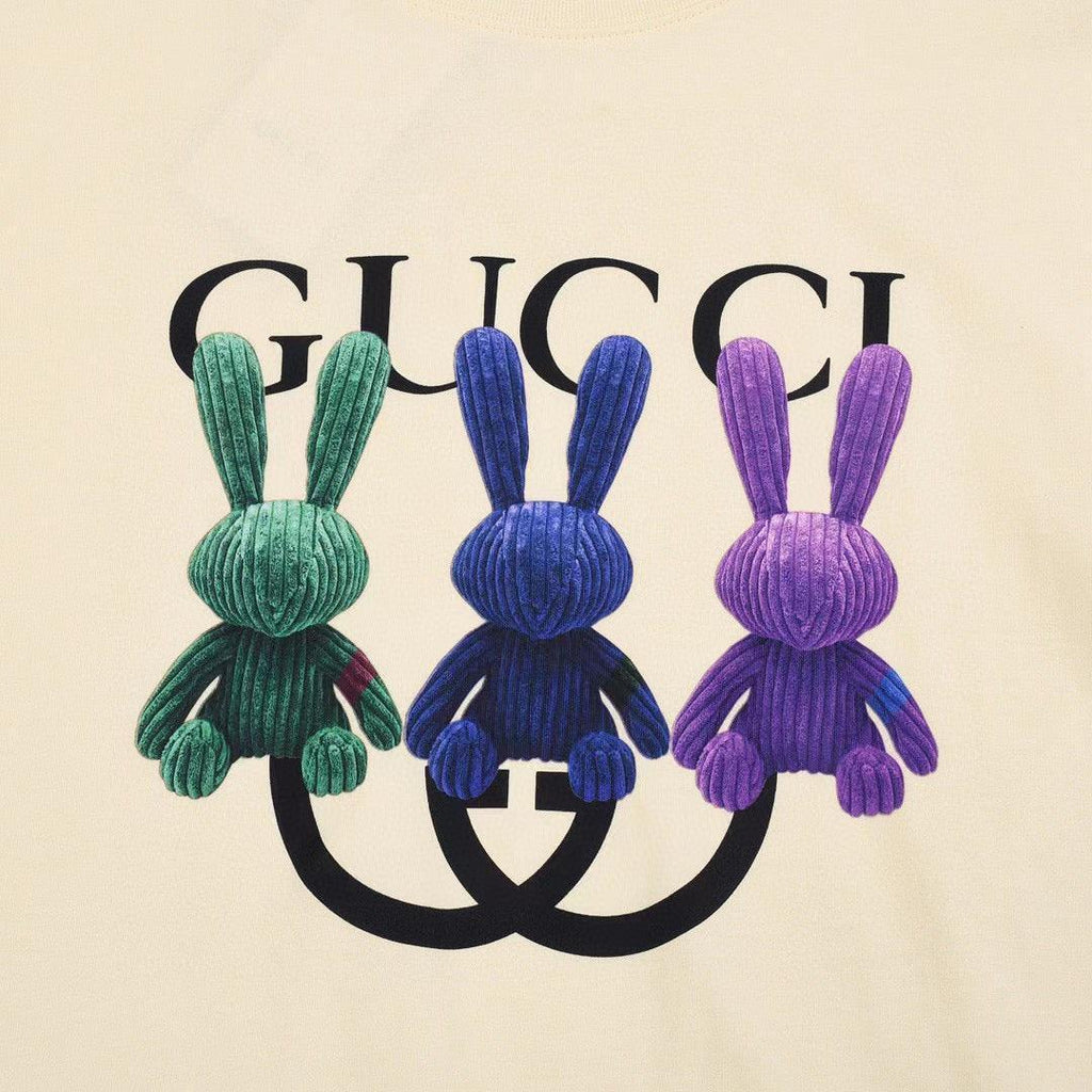 Gucci T-Shirt Without Collar 'Beige' Banlieue91