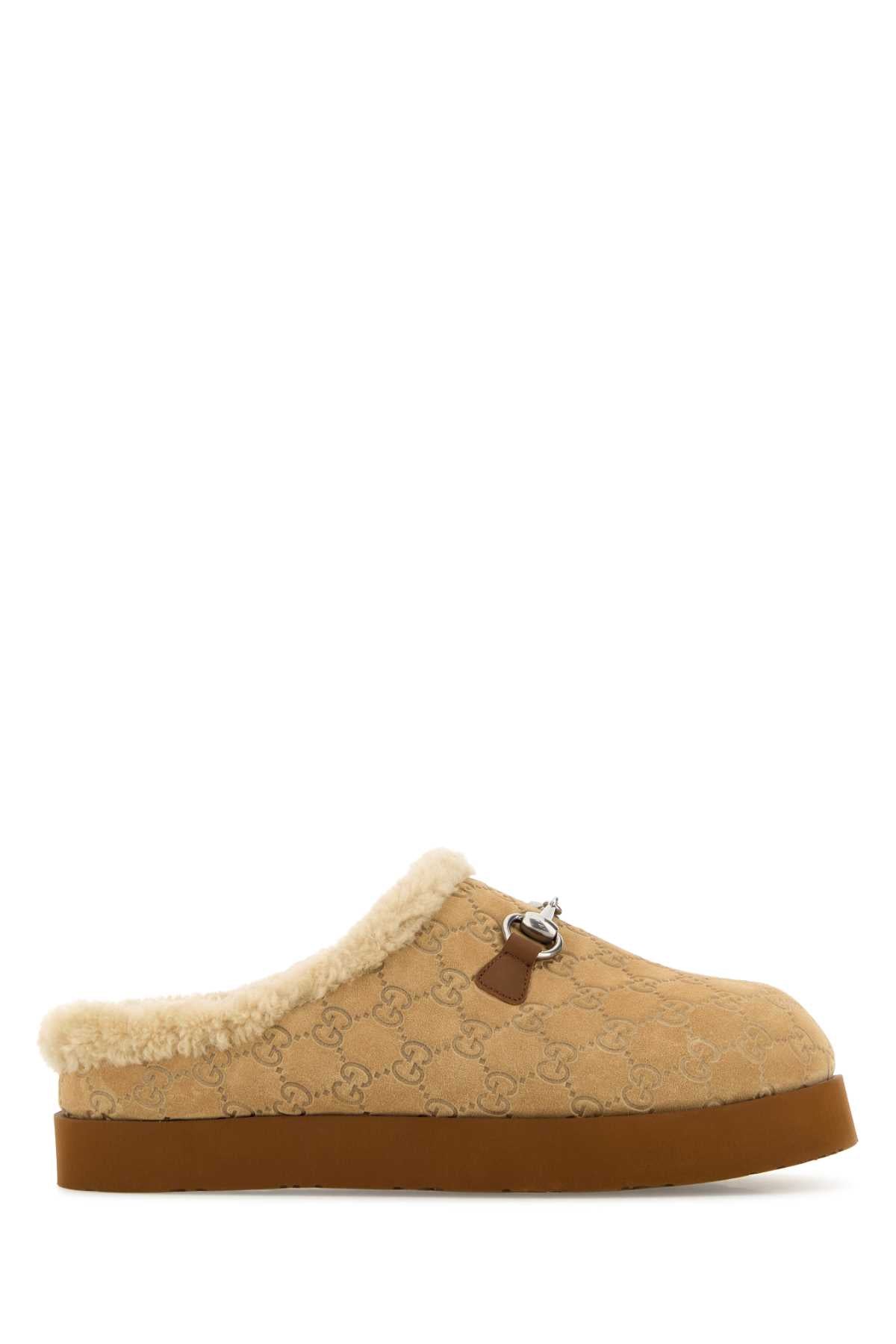 GUCCI Men's Suede Slippers Banlieue91