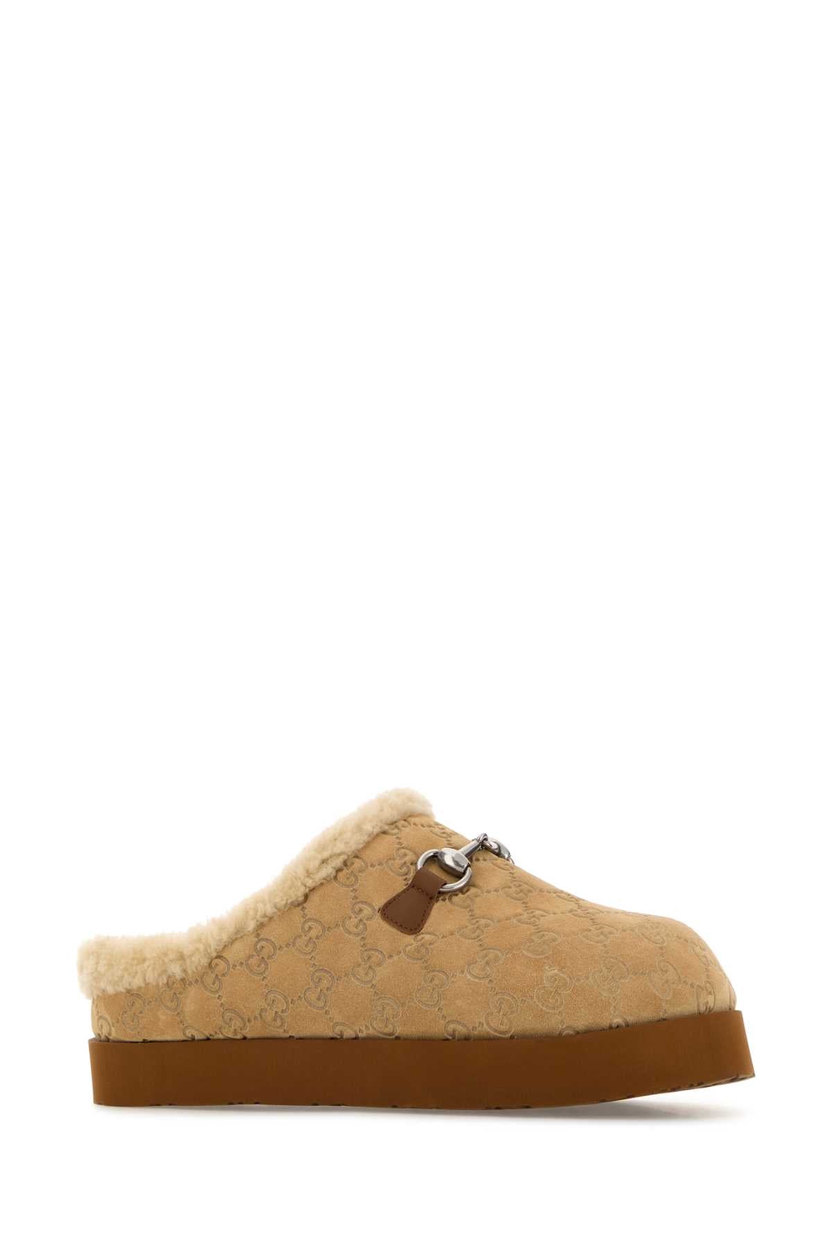 GUCCI Men's Suede Slippers Banlieue91