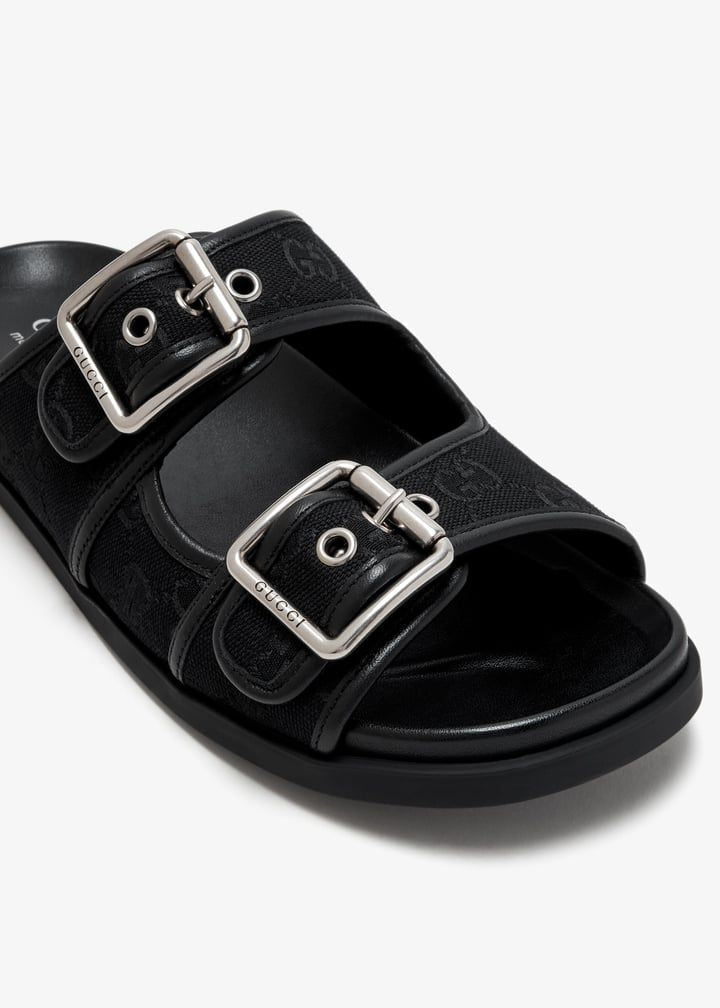 GUCCI Fabric Slippers for Men Banlieue91