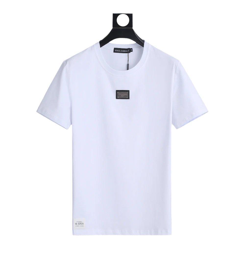 Dolce & Gabbana T-Shirt Without Collar 'White' Banlieue91