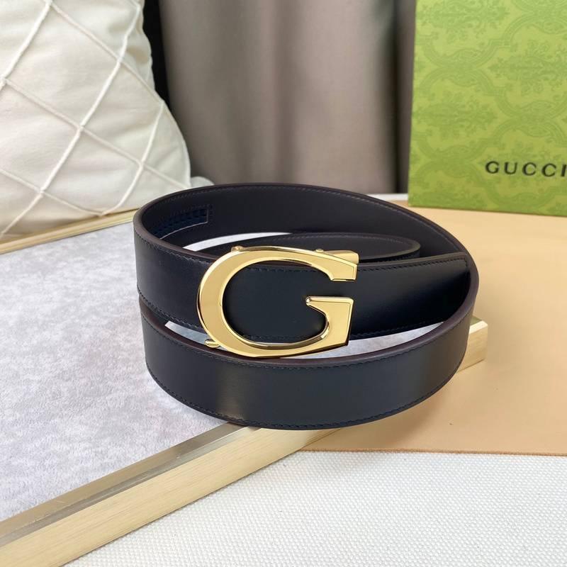 GUCCI Embellished coated-canvas and leather belt 'Black' Banlieue91