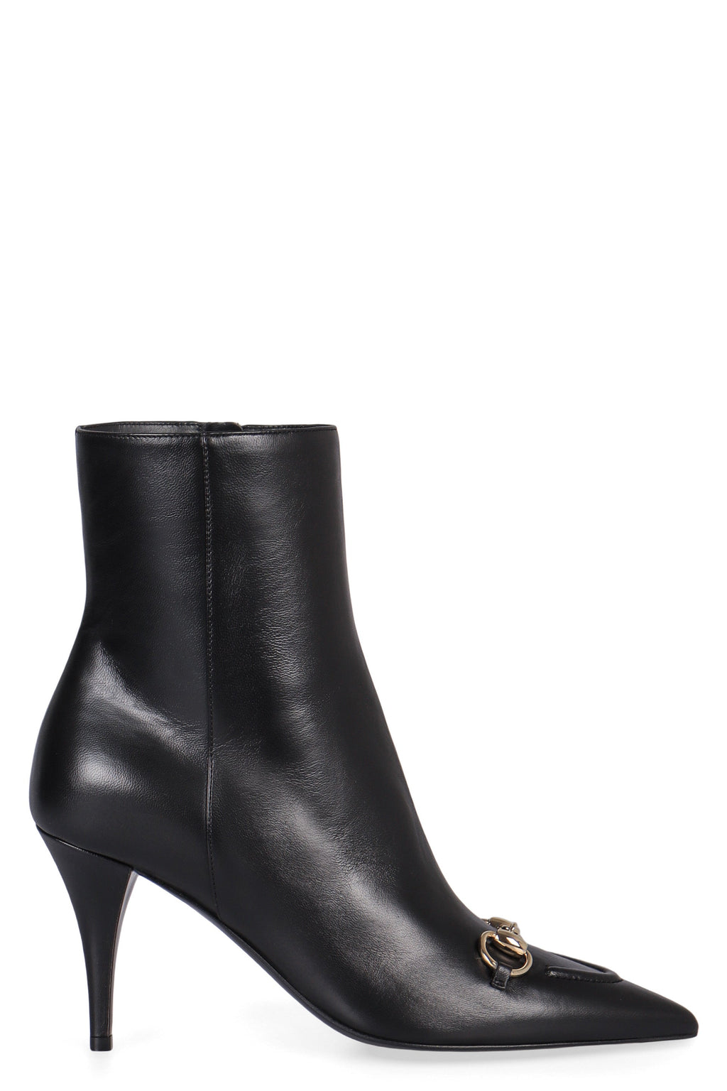 GUCCI Tapered High Heel Ankle Boots - 8.5 cm