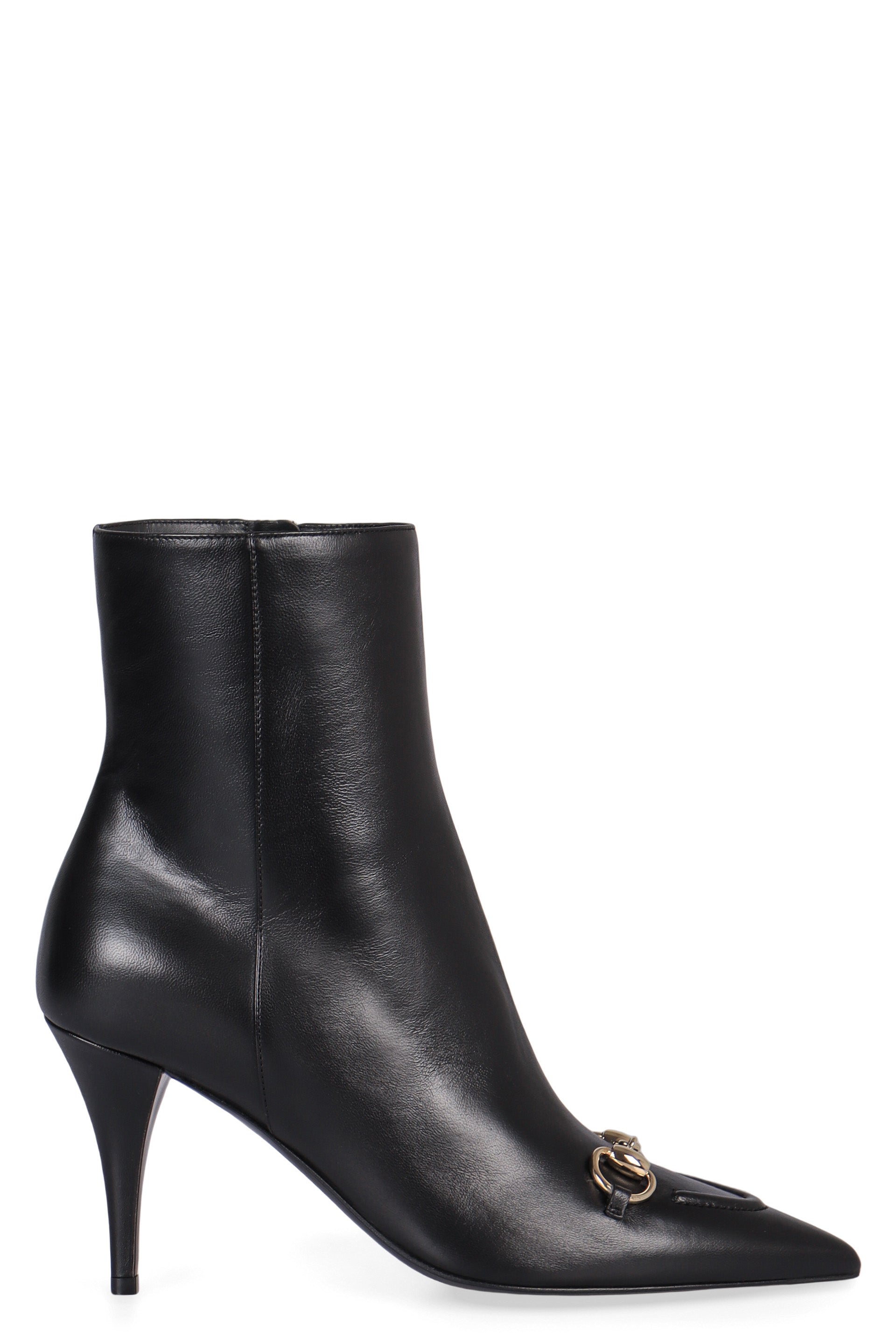 GUCCI Tapered High Heel Ankle Boots - 8.5 cm