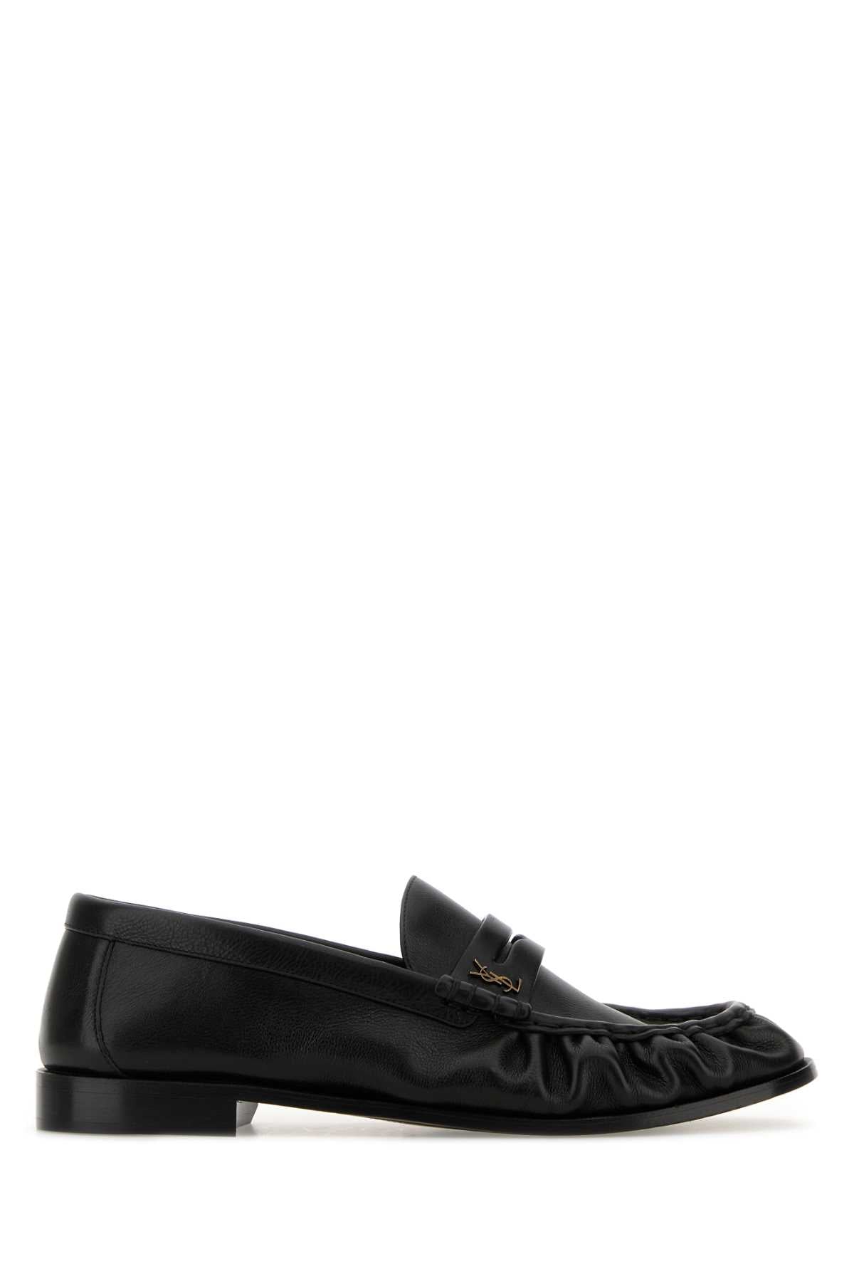 SAINT LAURENT Men's Leather Loafers - LE Loafer 15 MOC Banlieue91