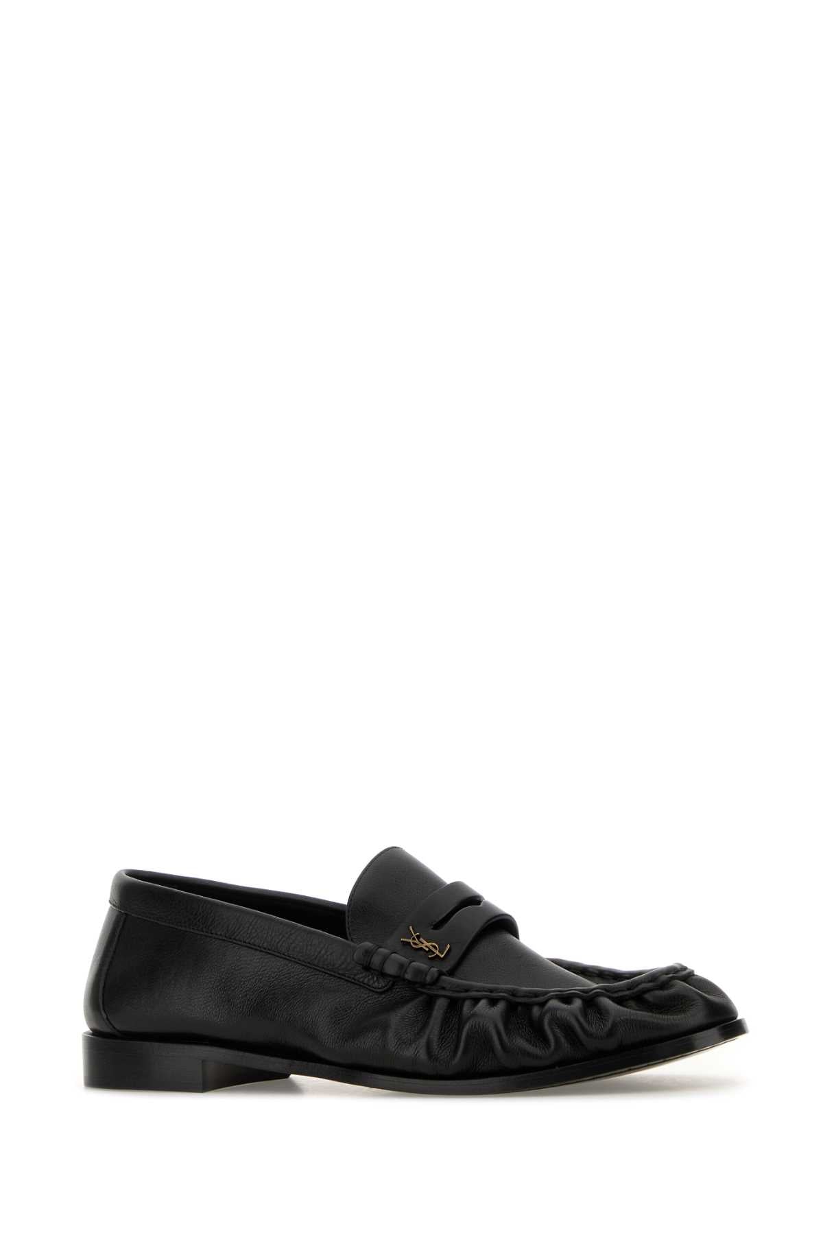 SAINT LAURENT Men's Leather Loafers - LE Loafer 15 MOC Banlieue91