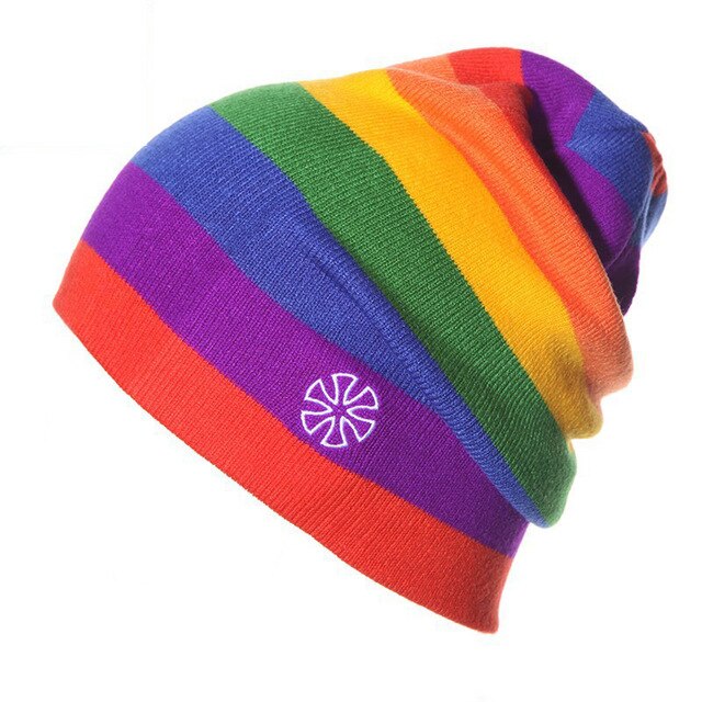 Outdoor Beanies Cap Casual Striped Knitted Hat Headwear Snowboarding Skiing Skating Cycling Apparel Accessories V.I.P Digital Presence
