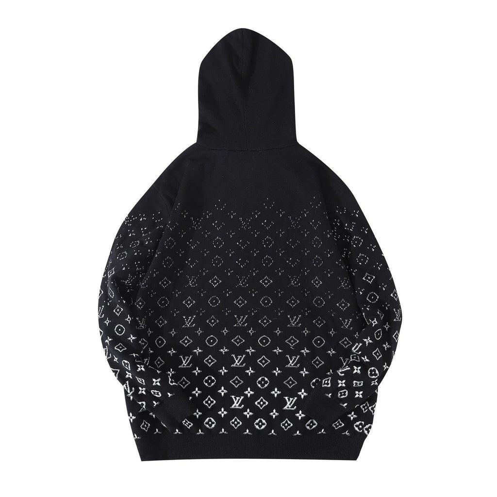 Louis Vuitton Black Monogram Hoodie Banlieue91