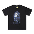 Bathing Ape Black T-Shirt without Collar Banlieue91