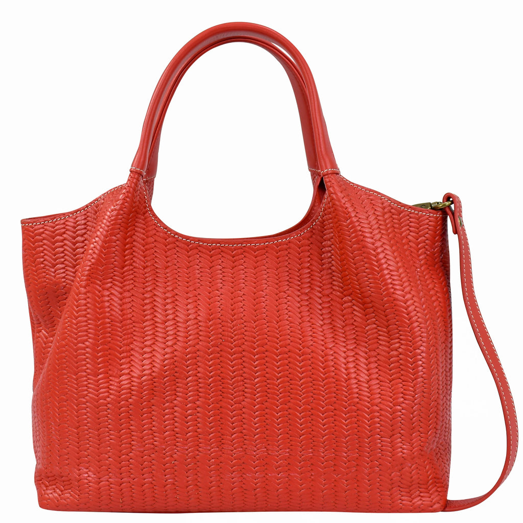 Heritage Leather Large Tote - 8528