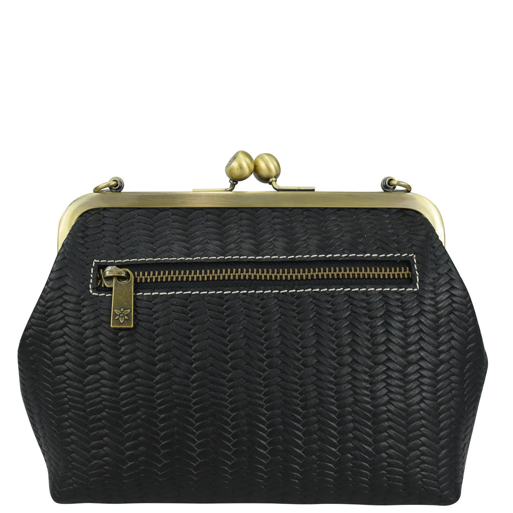Heritage Leather Crossbody Frame Bag - 8594