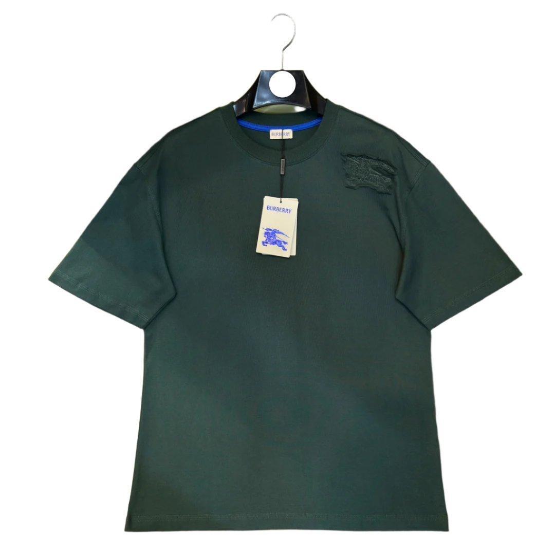 Burberry T-Shirt Without Collar 'Green' Banlieue91