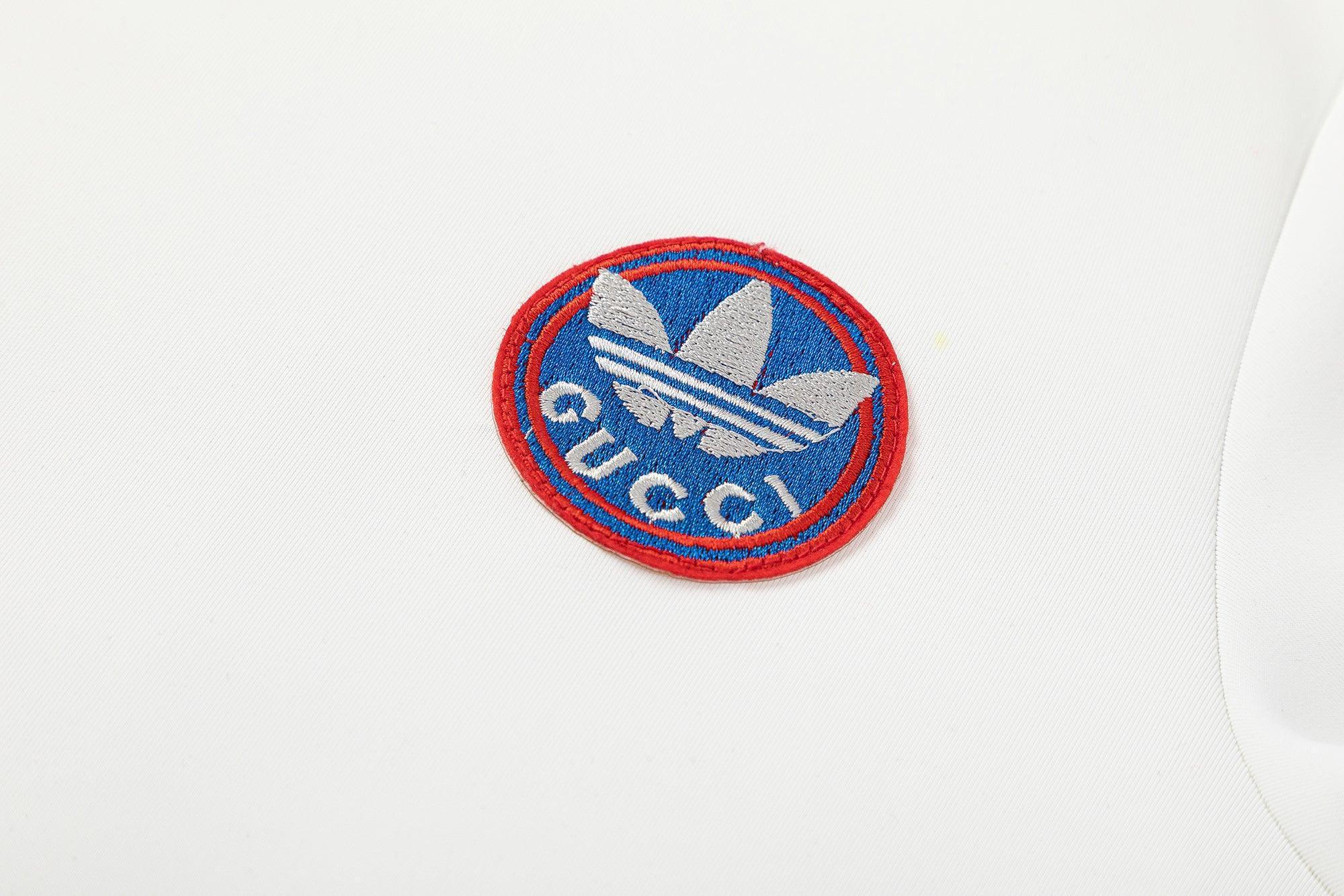 Gucci x adidas Cotton Jersey Jacket White Banlieue91