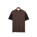 Moschino T-Shirt Without Collar 'Brown-Black' Banlieue91