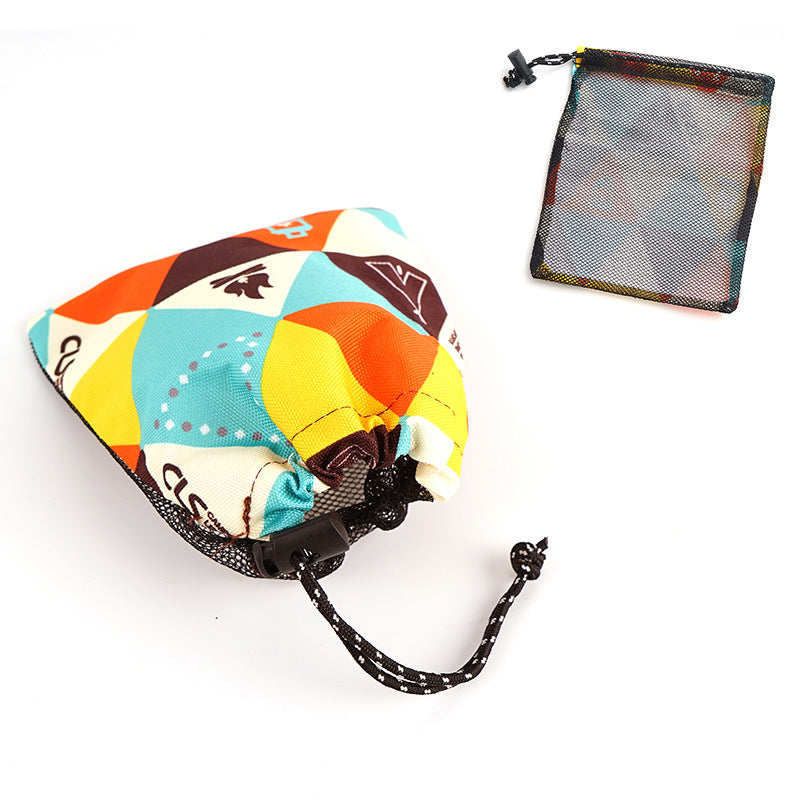 Outdoor travel waterproof nylon storage bag, multifunctional portable storage bag, classified storage bag