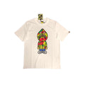 Bathing Ape Beige T-Shirt without Collar Banlieue91