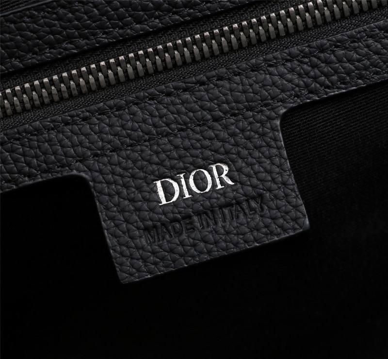 Dior Men Lingot 50 Bag Beige and Black Dior Oblique Jacquard Banlieue91