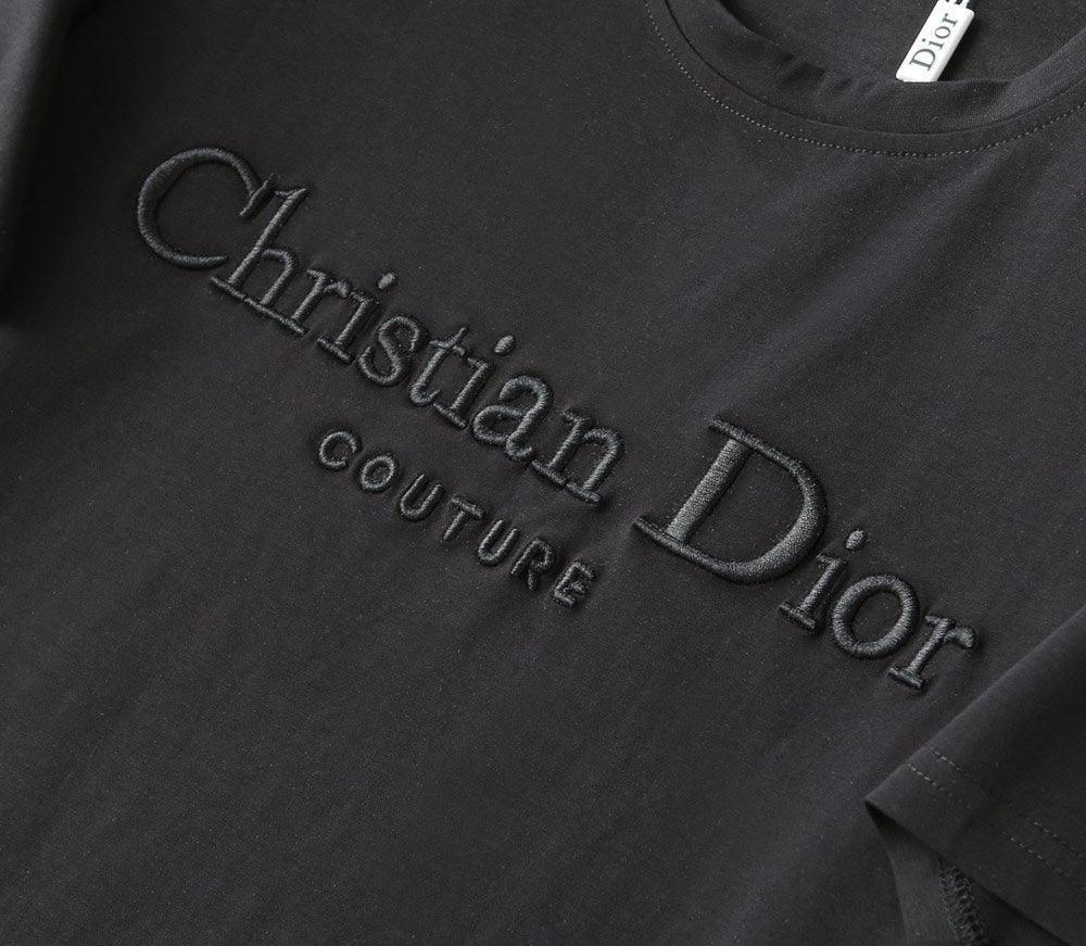 Dior T-Shirt Without Collar 'Black' Banlieue91