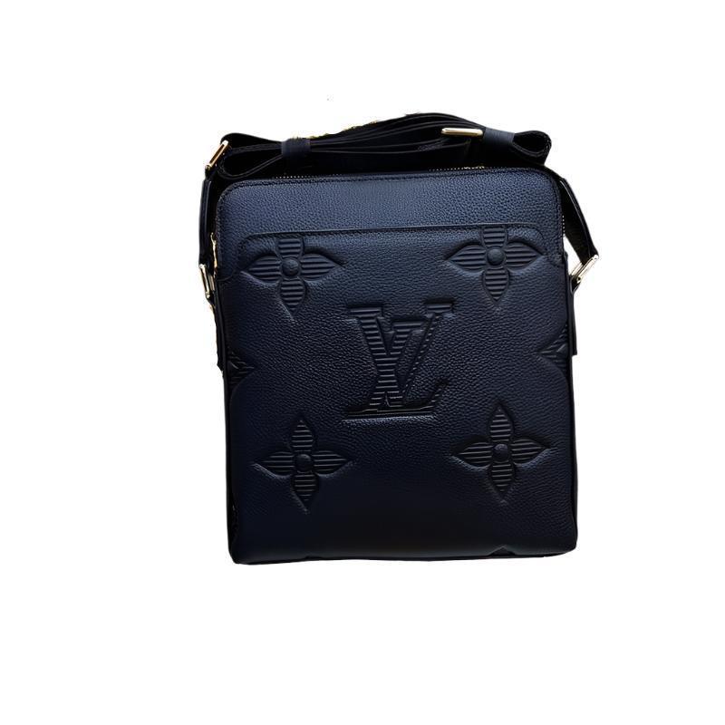 Louis Vuitton Navy Nacre Metallic Empreinte Leather Bag Banlieue91